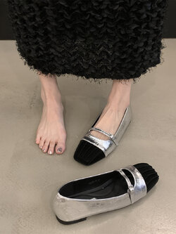 รองเท้าคัทชูผู้หญิงส้นเตี้ย ใส่สบาย มีขนาด35-43