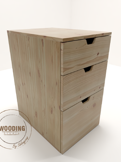 ตู้ลิ้นชักขาโต๊ะ