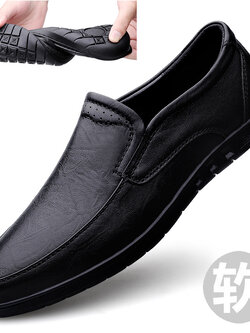 รองเท้าหนังผู้ชาย มีไซส์39-44 รองเท้าโลฟเฟอร์ชาย Slip-On Shoes มีขนาด39-44