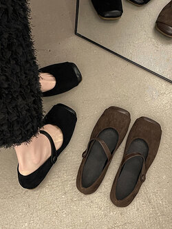 รองเท้าคัทชูผู้หญิงส้นเตี้ย ใส่สบาย มีขนาด35-40