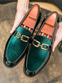 รองเท้าหนังผู้ชาย มีไซส์39-44 รองเท้าโลฟเฟอร์ชาย Slip-On Shoes มีขนาด39-44