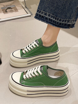 รองเท้าผ้าใบผู้หญิง ใส่สบาย รองเท้าผ้าใบใส่เที่ยวผู้หญิง มีSIZE 35 36 37 38 39 40