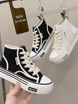 รองเท้าผ้าใบผู้หญิง ใส่สบาย รองเท้าผ้าใบใส่เที่ยวผู้หญิง มีSIZE 35 36 37 38 39 40