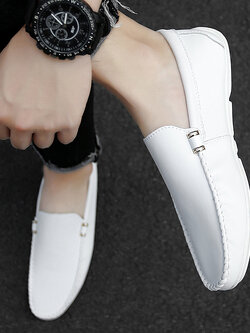 รองเท้าหนังผู้ชาย มีไซส์39-44 รองเท้าโลฟเฟอร์ชาย Slip-On Shoes มีขนาด39-44