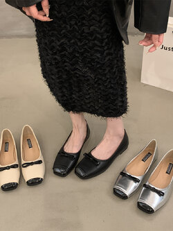 รองเท้าคัทชูผู้หญิงส้นเตี้ย ใส่สบาย มีขนาด35-43