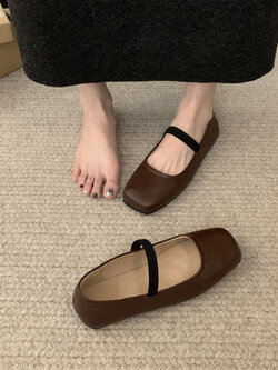 รองเท้าคัทชูผู้หญิงส้นเตี้ย ใส่สบาย มีขนาด35-43