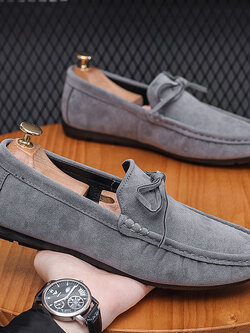 รองเท้าหนังผู้ชาย มีไซส์39-44 รองเท้าโลฟเฟอร์ชาย Slip-On Shoes มีขนาด39-44