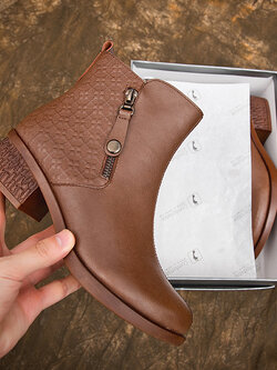 รองเท้าเท้าหนังวินเทจ 35 36 37 38 39 40