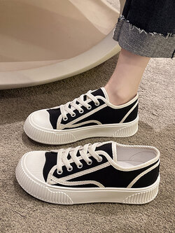 รองเท้าผ้าใบผู้หญิง ใส่สบาย รองเท้าผ้าใบใส่เที่ยวผู้หญิง มีSIZE 35 36 37 38 39 40