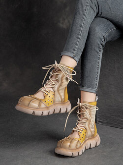 รองเท้าเท้าหนังวินเทจ 35 36 37 38 39 40