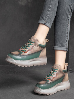 รองเท้าเท้าหนังวินเทจ 35 36 37 38 39 40