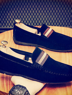 รองเท้าหนังผู้ชาย มีไซส์39-44 รองเท้าโลฟเฟอร์ชาย Slip-On Shoes มีขนาด39-44
