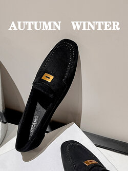 รองเท้าคัทชูผู้หญิงส้นเตี้ย ใส่สบาย มีขนาด35-43