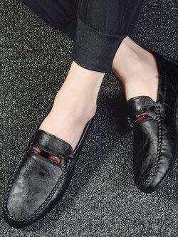 รองเท้าหนังผู้ชาย มีไซส์39-44 รองเท้าโลฟเฟอร์ชาย Slip-On Shoes มีขนาด39-44