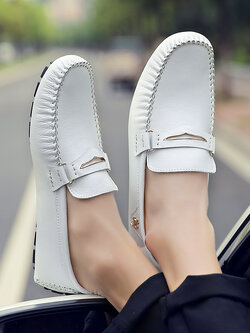 รองเท้าหนังผู้ชาย มีไซส์39-44 รองเท้าโลฟเฟอร์ชาย Slip-On Shoes มีขนาด39-44