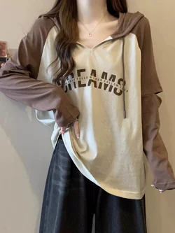 เสื้อยืดแขนยาว มีฮู้ด มีขนาด S M L XL สนใจทักแชท