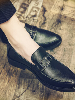 รองเท้าหนังผู้ชาย มีไซส์39-44 รองเท้าโลฟเฟอร์ชาย Slip-On Shoes มีขนาด39-44