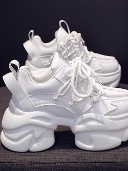 รองเท้าผ้าใบเสริมส้นสูง ไซต์35-39 สนใจทักแชท ฟรีค่าส่ง!