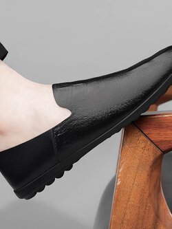 รองเท้าหนังผู้ชาย มีไซส์39-44 รองเท้าโลฟเฟอร์ชาย Slip-On Shoes มีขนาด39-44