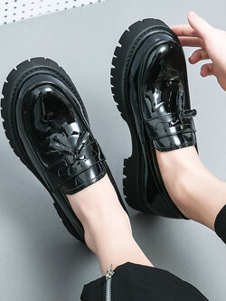 รองเท้าหนังผู้ชาย มีไซส์39-44 รองเท้าโลฟเฟอร์ชาย Slip-On Shoes มีขนาด39-44