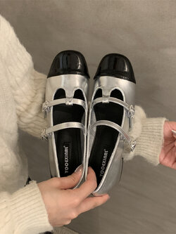 รองเท้าคัทชูผู้หญิงส้นเตี้ย ใส่สบาย มีขนาด35-43