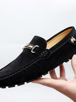 รองเท้าหนังผู้ชาย มีไซส์39-44 รองเท้าโลฟเฟอร์ชาย Slip-On Shoes มีขนาด39-44