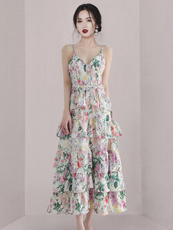 ชุดเดรสยาวสวยๆ ชุดเดรสยาวใส่สบาย ใส่ทำงาน มีขนาดS M L XL 2XL