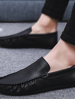 รองเท้าหนังผู้ชาย มีไซส์39-44 รองเท้าโลฟเฟอร์ชาย Slip-On Shoes มีขนาด39-44