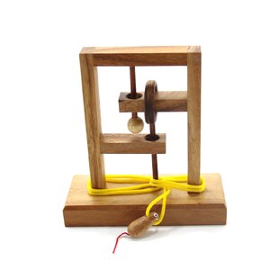 เกมส์เส้นเชือก ของเล่นเสริมปัญญา ของเล่นเสริมพัฒนาการ ของเล่นไม้