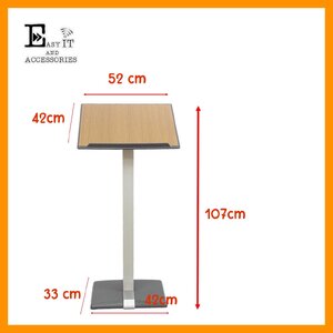 สแตนเมนูอาหารสำหรับวางหน้าร้าน รุ่น A37-D สูง 107 cm