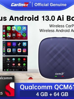 T-Box Plus- Carlinkit Android CPU8core Ram4 Rom64 AI Box