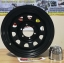 ล้อกระทะนำเข้า Asia Road 16x8"-30 ดำ ลาย UFO-A07 ระฆังคว่ำ พร้อมฝาคอบดุม 6 รู 139.7