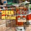 ผลิตภัณฑ์สินค้าไฟเตือนไซเรนไฟหมุน โซล่าเซลล์ รุ่น 6 นิ้ว 15 watt