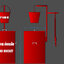 ถังทรายดับเพลิง(bucket fire) 200 ลิตร