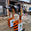 ชุดรถเข็นพร้อมโคมสัญญาณไฟกระพริบ พลังงานแสงอาทิตย์