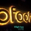 OFO อักษรโลหะ พ่นสีอุตสหกรรม ติดไฟ led ออกหลัง #ป้ายไฟราคาโรงงาน