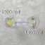 หลอด LED ขนาด 5mm. เลนท์ต่ำ สีขาว 2000-2500mcd รุ่นพิเศษ LongLife เกรด A