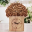 ของฝากที่ระลึก แบบจำลอง กระถางดอกไม้ กับนาฬิกาบอกเวลาในกล่องไม้