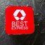 ป้ายกล่องไฟปั้มนูน 2ด้าน BEST EXPRESS