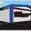รับสร้างโกดัง โกดังสำเร็จรูป WH-C โครงสร้างเหล็กกล่อง ราคาถูก แนะนำ