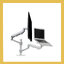 Double 2 in 1 Hybrid Arms for Laptop & Monitor Desk Mount