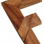 F Tangram หรือ แทนแกรมตัว F เกมส์พัฒนาสมอง ของเล่นไม้เสริมทักษะ