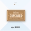 ออกแบบโลโก้ ร้านCUPCAKEScoffee&bakery ร้านเบเกอรี่โฮมเมดกาแฟเค้ก