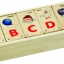 ของเล่นจิ๊กซอว์ไม้ เกมส์จับคู่คำศัพท์ ตัวอักษร A-Z ให้สัมพันธ์กัน