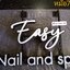 ป้ายไฟออกหน้า Easy Nail and Spa