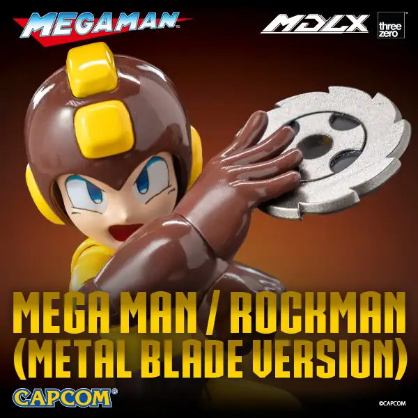 THREEZERO X CAPCOM MDLX MEGAMAN / ROCKMAN METAL BLADE ราคารวมค่าส่ง EMS แล้ว